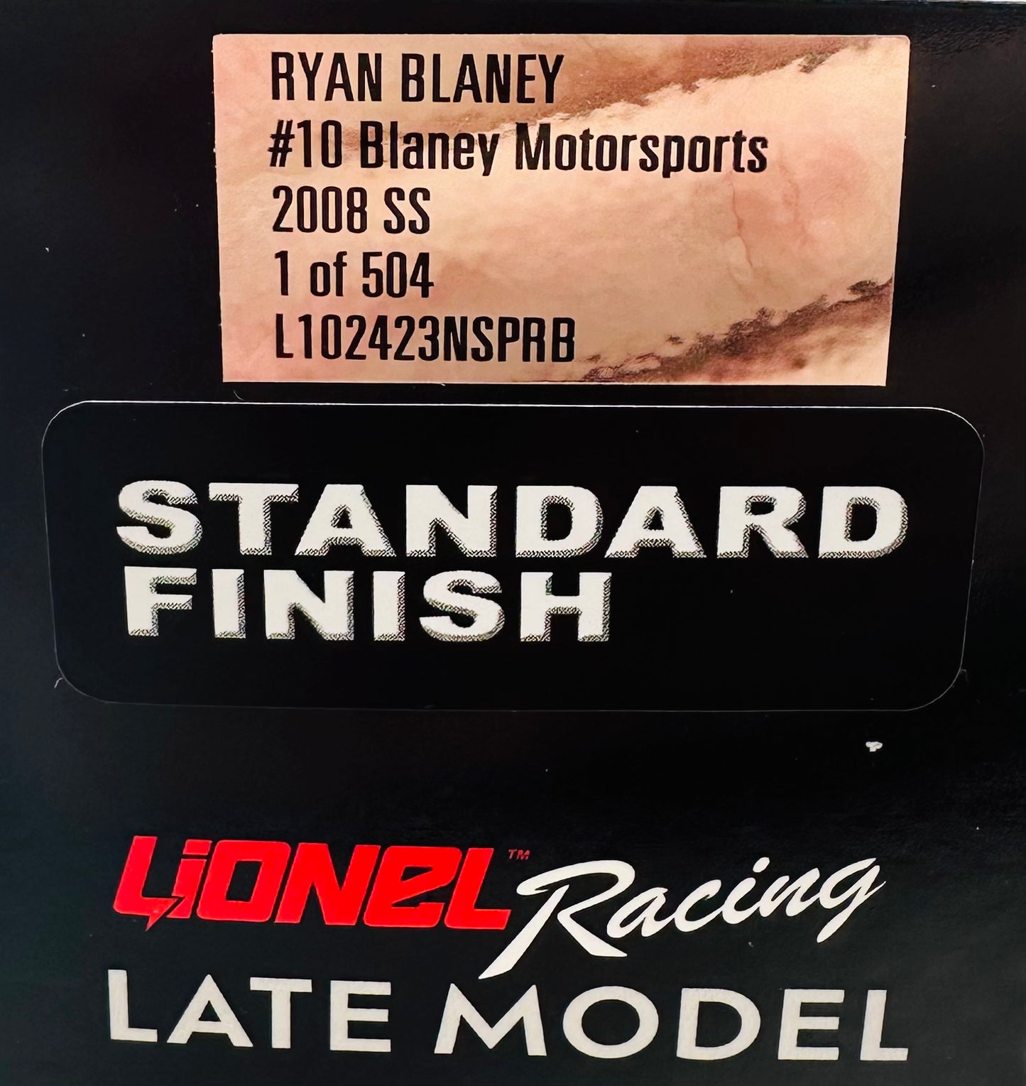 RYAN BLANEY 2024 2008 Blaney Motorsports SUPER LATE MODEL 1:24 ARC DIECAST
