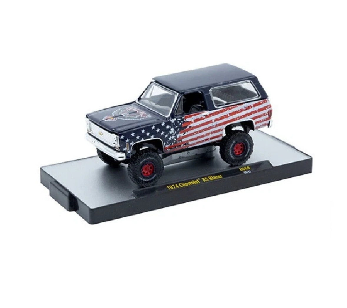 M2 Machines 1:64 1974 Chevrolet K5 Blazer “Iron Eagle” Model 31500-HS60-P2
