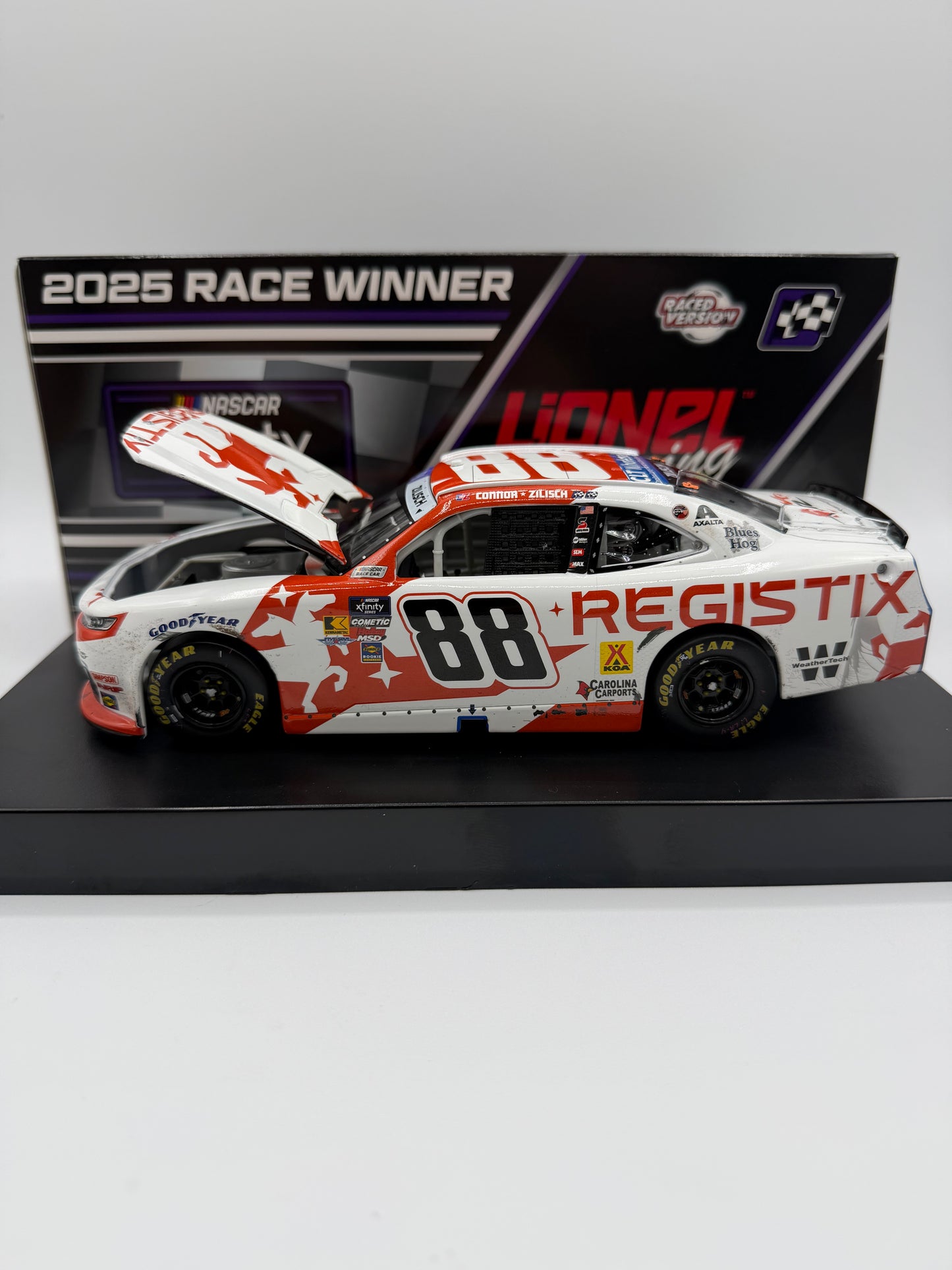 Connor Zilisch 2025 Registix Pocono Race Win 1:24 Nascar Diecast - Xfinity Series