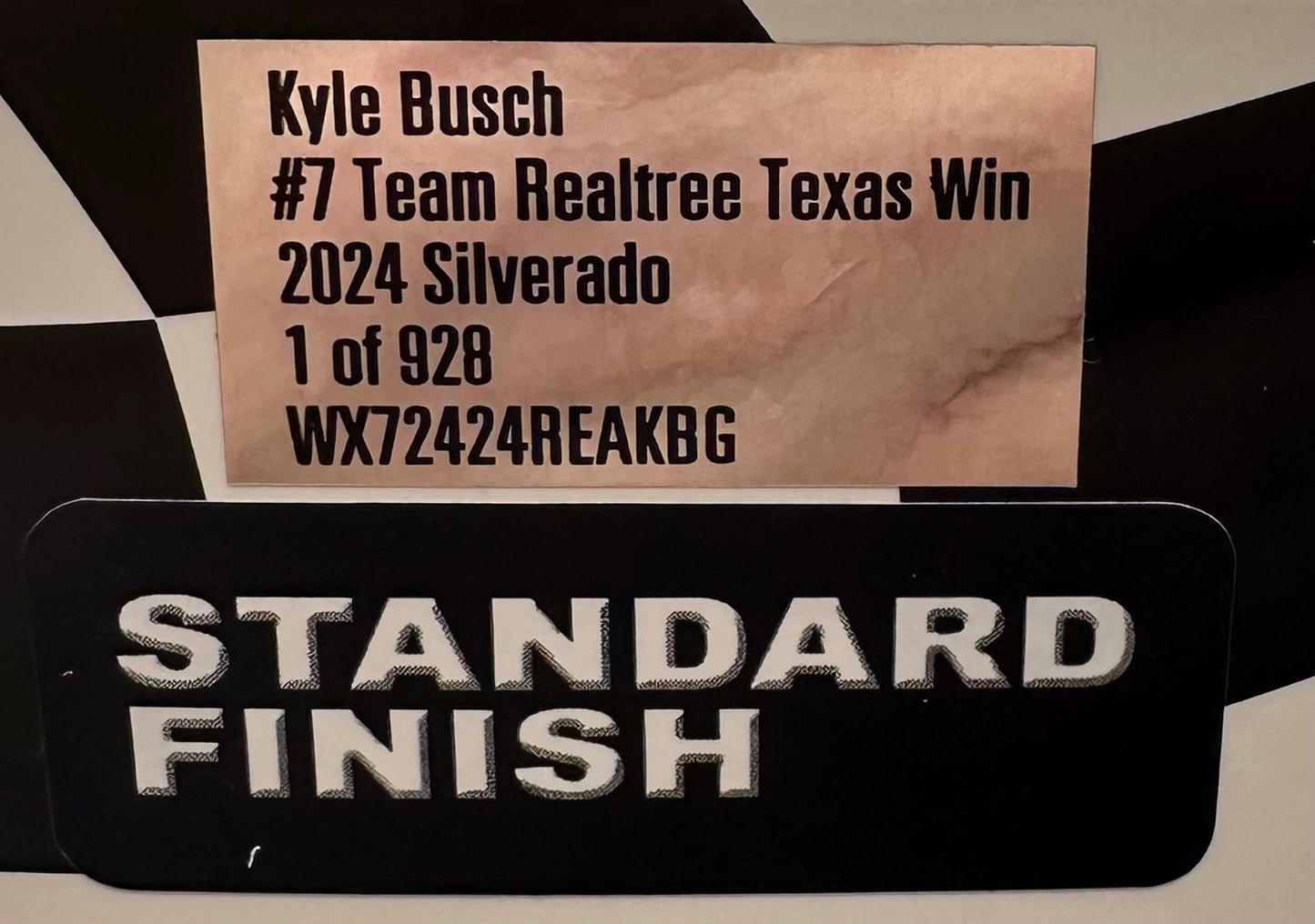 Kyle Busch 2024 Realtree Texas Race Win 1:24 Nascar Craftsman Truck Series Diecast