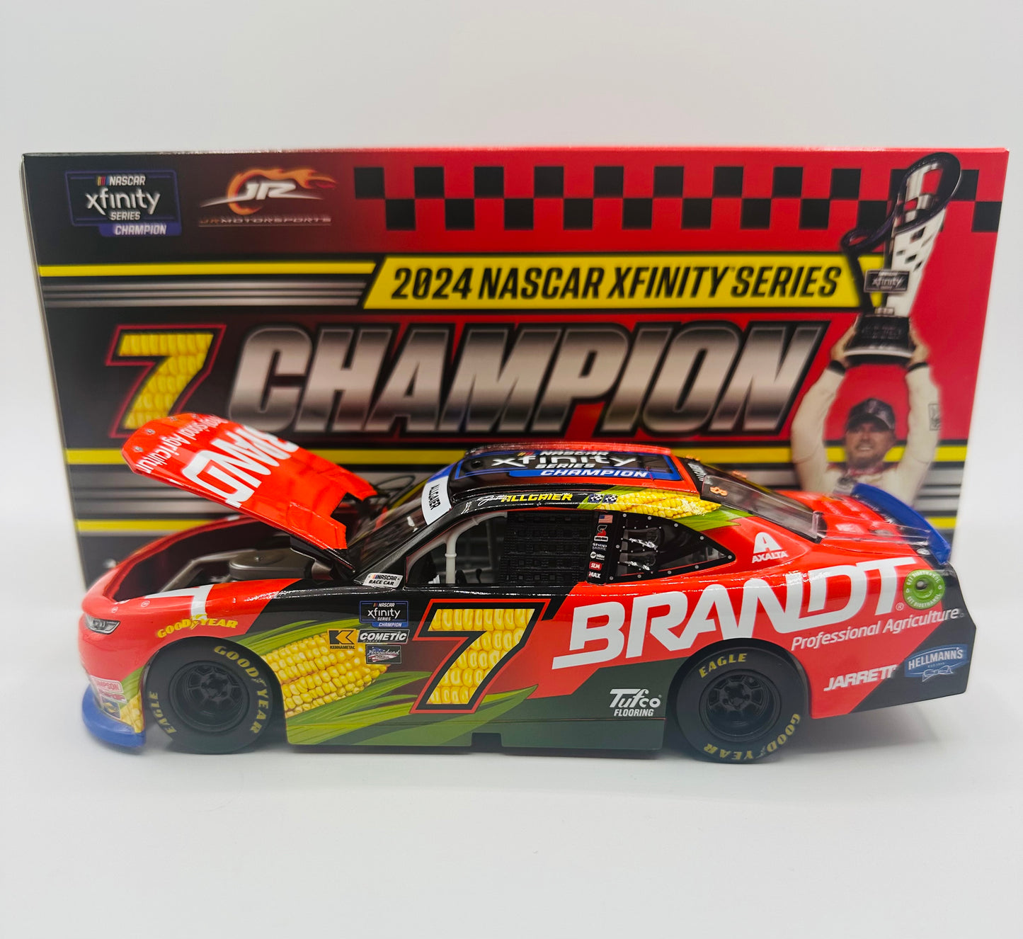 Justin Allgaier 2024 NASCAR Xfinity Series Champion 1:24 Diecast