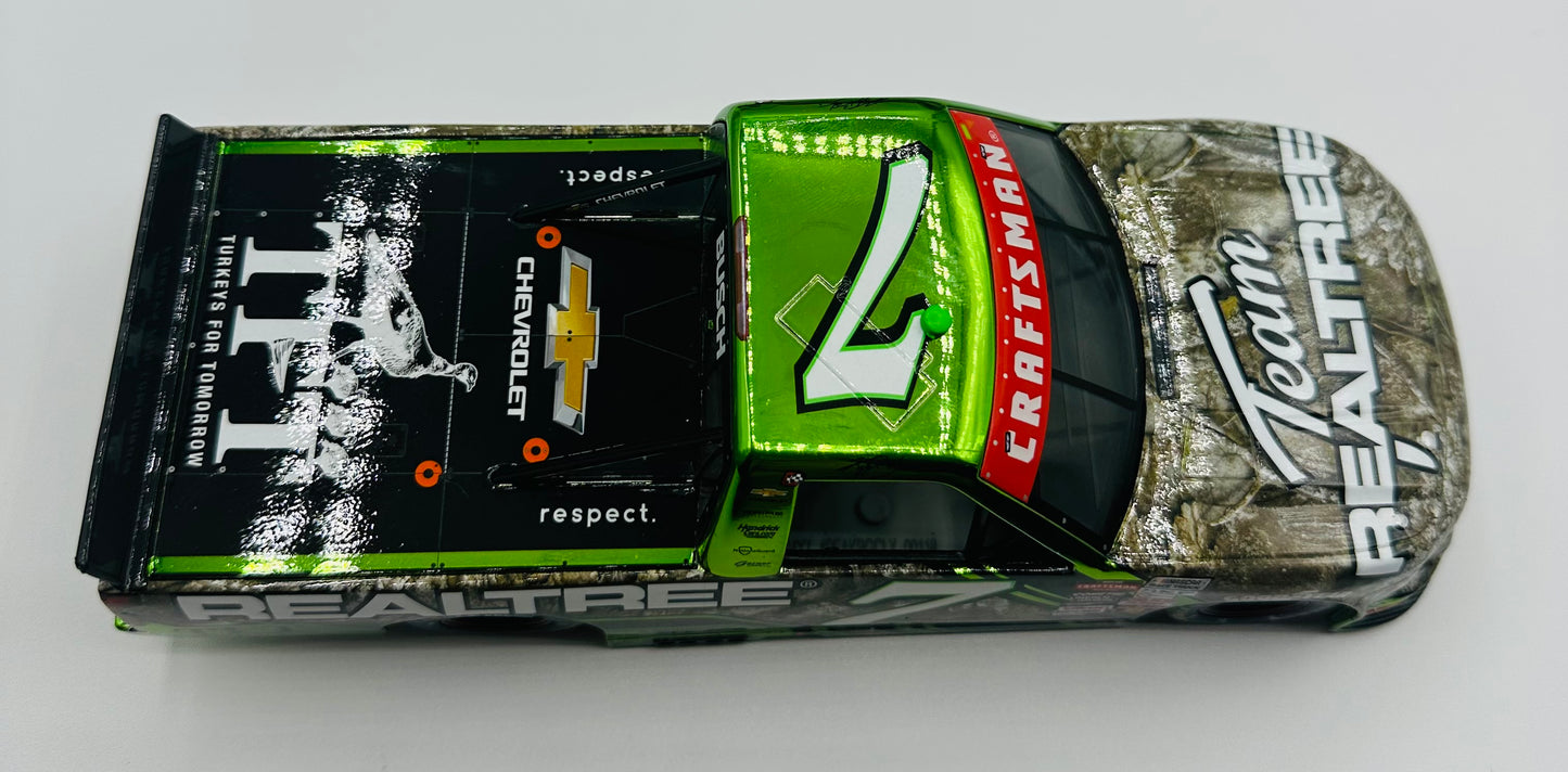 Kyle Busch 2024 Realtree Texas Race Win 1:24 Nascar Craftsman Truck Series Diecast Color Chrome