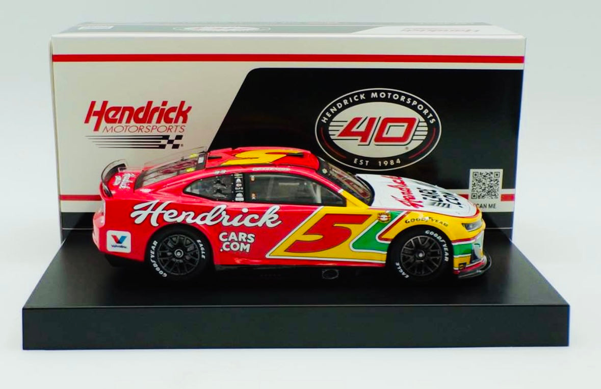 Kyle Larson 2024 Hendrickcars.com Throwback 1:24 Nascar Cup Series Diecast