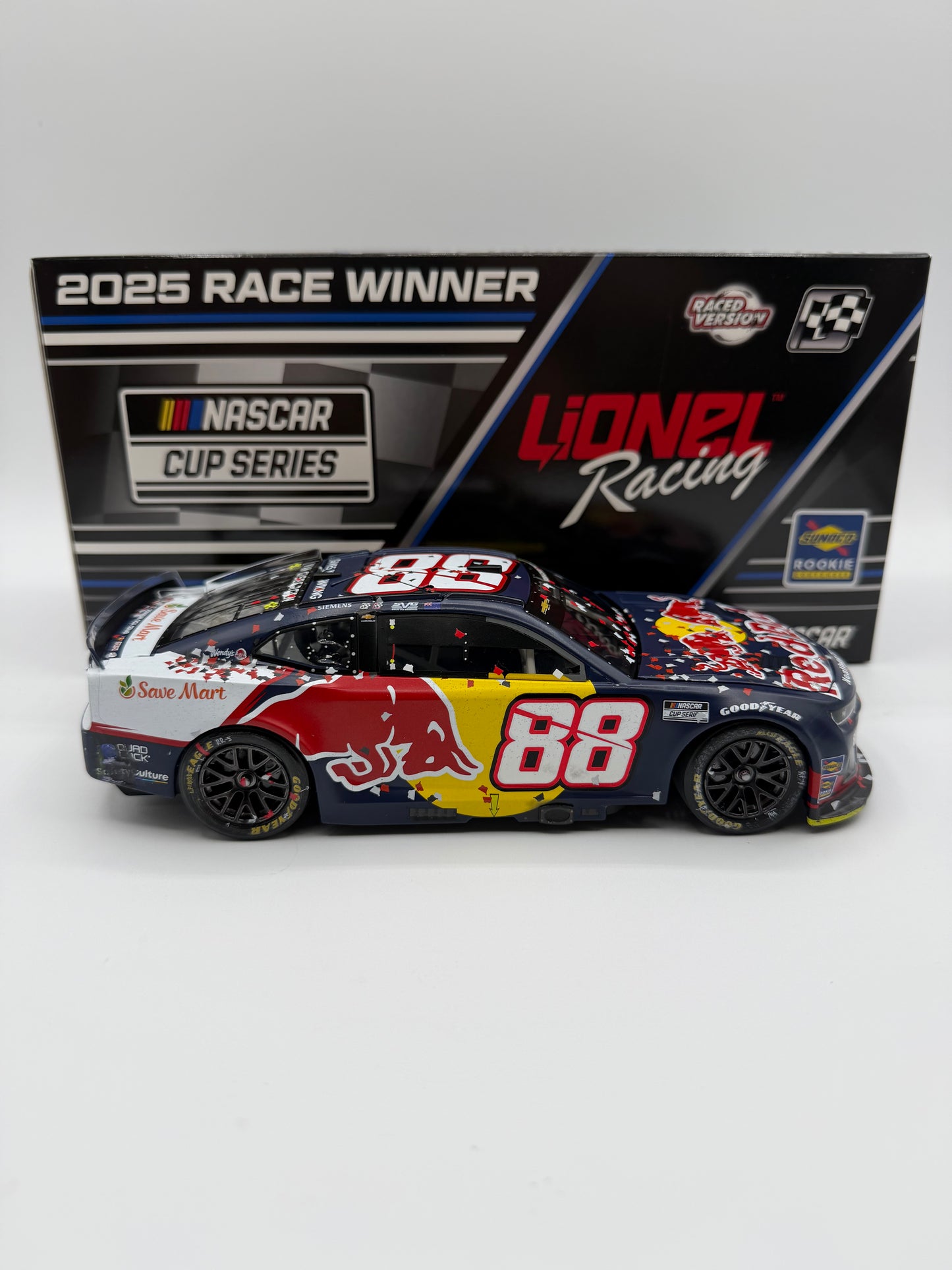 Shane Van Gisbergen 2025 Red Bull / Sonoma 7/13/25 Race Win 1:24 Nascar Cup Series Diecast