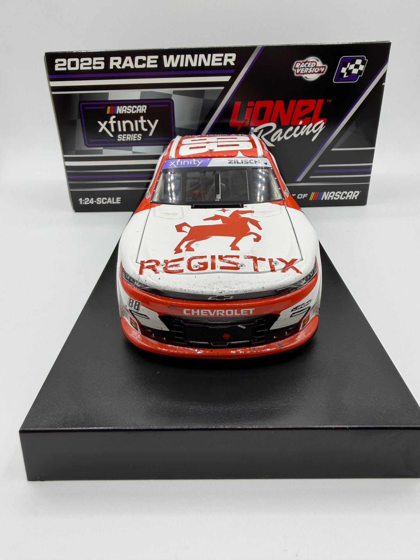 Connor Zilisch 2025 Registix Pocono Race Win 1:24 Nascar Diecast - Xfinity Series