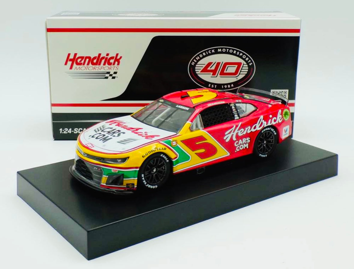 Kyle Larson 2024 Hendrickcars.com Throwback 1:24 Nascar Cup Series Diecast