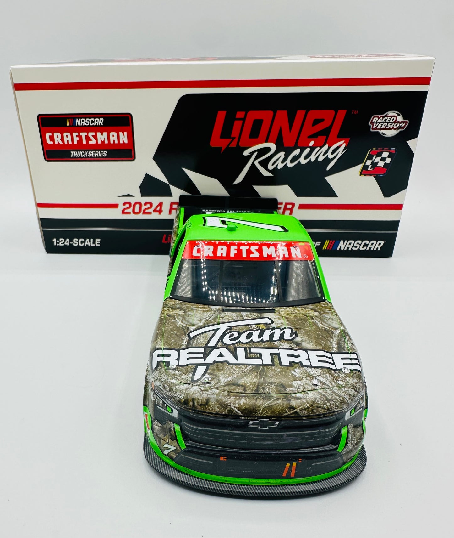 Kyle Busch 2024 Realtree Texas Race Win 1:24 Nascar Craftsman Truck Series Diecast