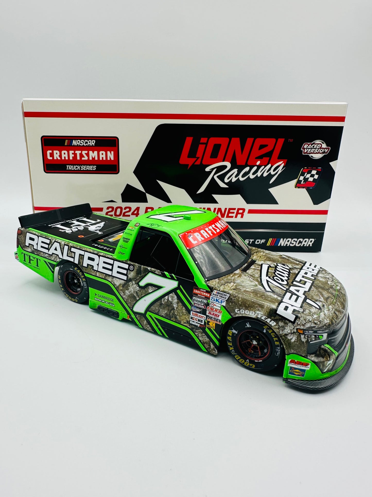 Kyle Busch 2024 Realtree Texas Race Win 1:24 Nascar Craftsman Truck Series Diecast