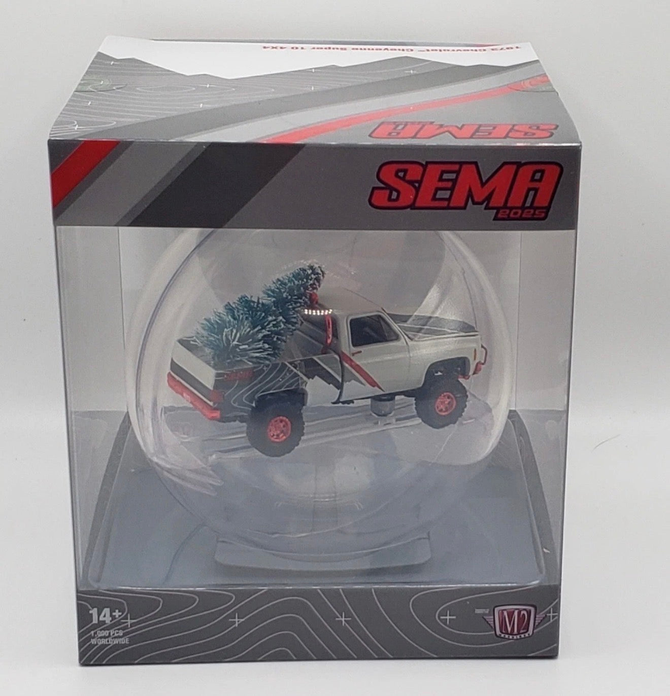 M2 Machines SEMA 2025 Edition - 1973 Chevrolet Cheyenne Super 10 4x4 Ornament