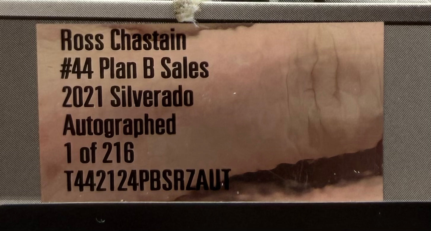 Ross Chastain Autographed 2021 CircleBDiecast.com/ Throwback to Terry Labonte Tribute 1:24