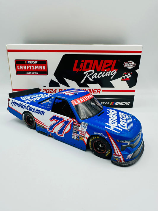 Rajah Caruth 2024 Hendrickcars.com Las Vegas Race Win 1:24 Nascar Truck Series Diecast