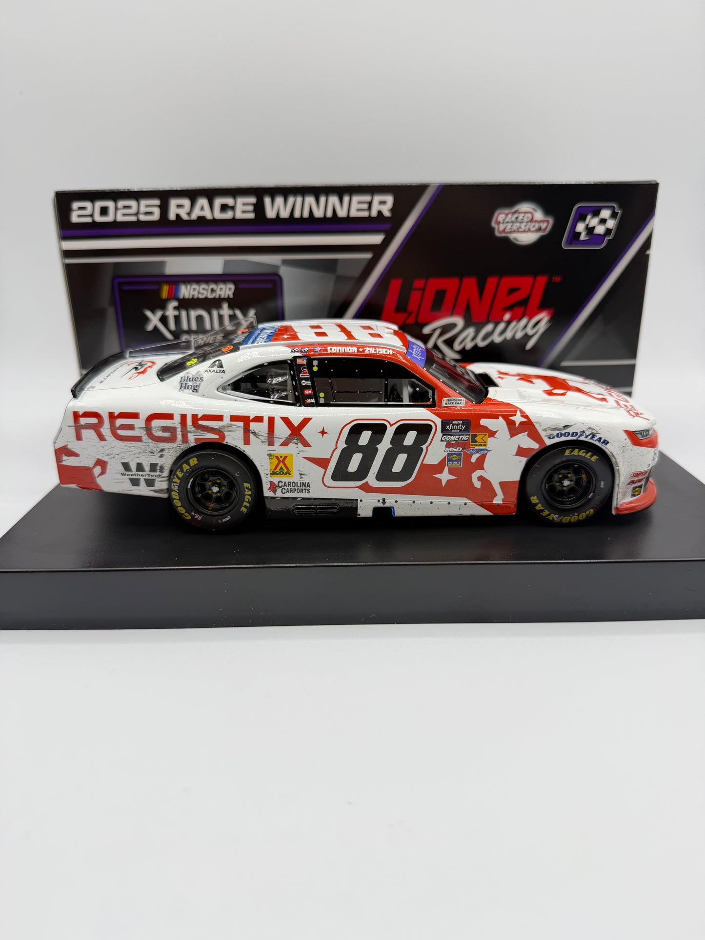 Connor Zilisch 2025 Registix Pocono Race Win 1:24 Nascar Diecast - Xfinity Series
