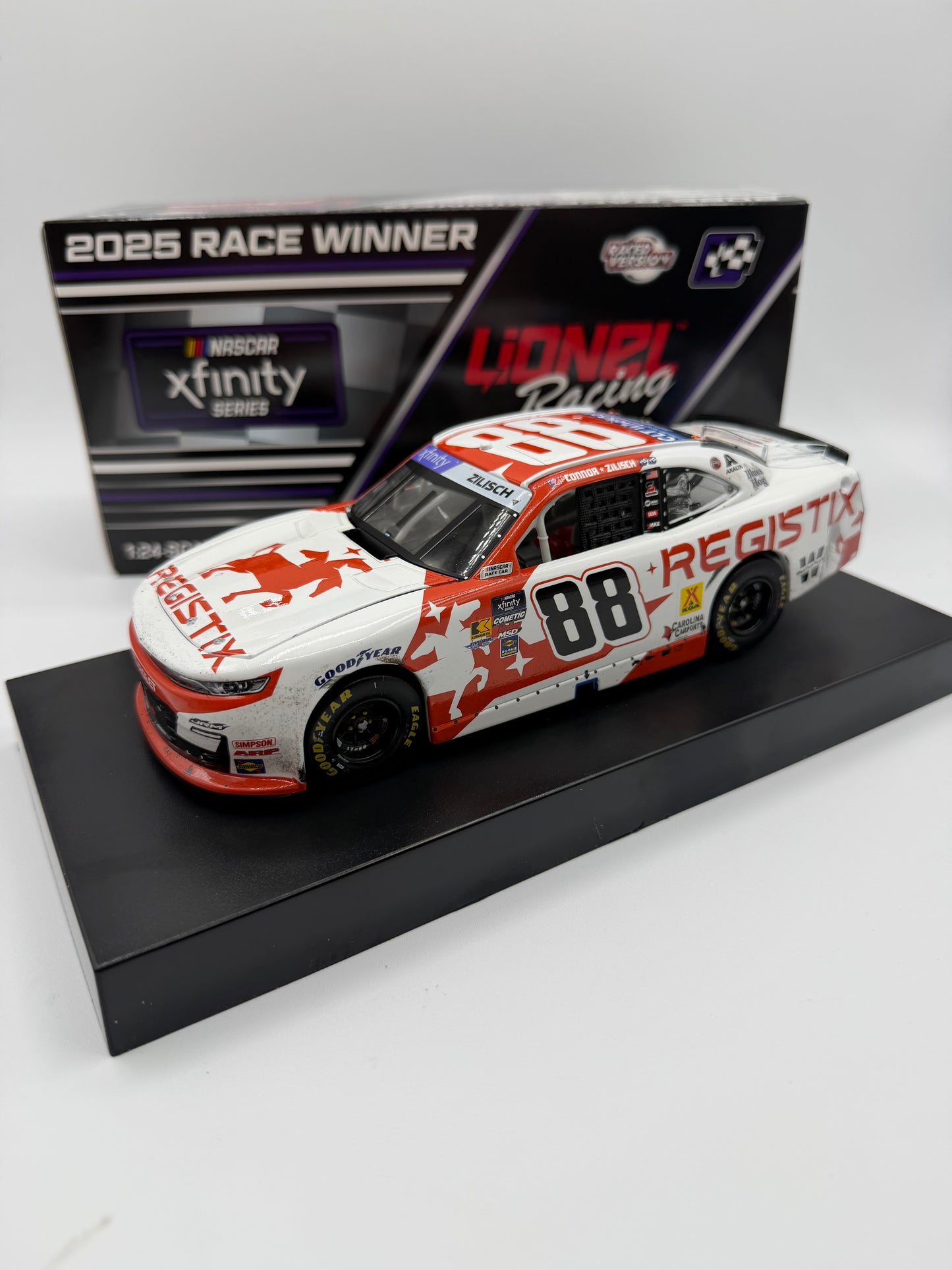 Connor Zilisch 2025 Registix Pocono Race Win 1:24 Nascar Diecast - Xfinity Series