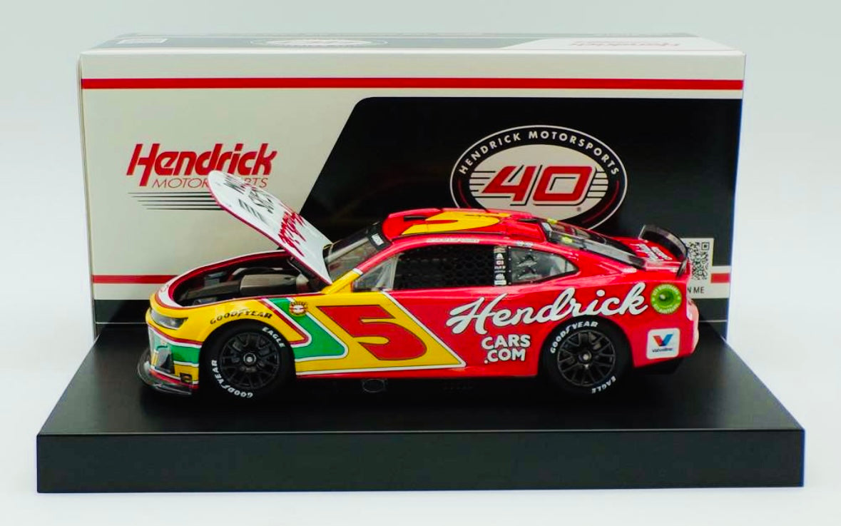 Kyle Larson 2024 Hendrickcars.com Throwback 1:24 Nascar Cup Series Diecast