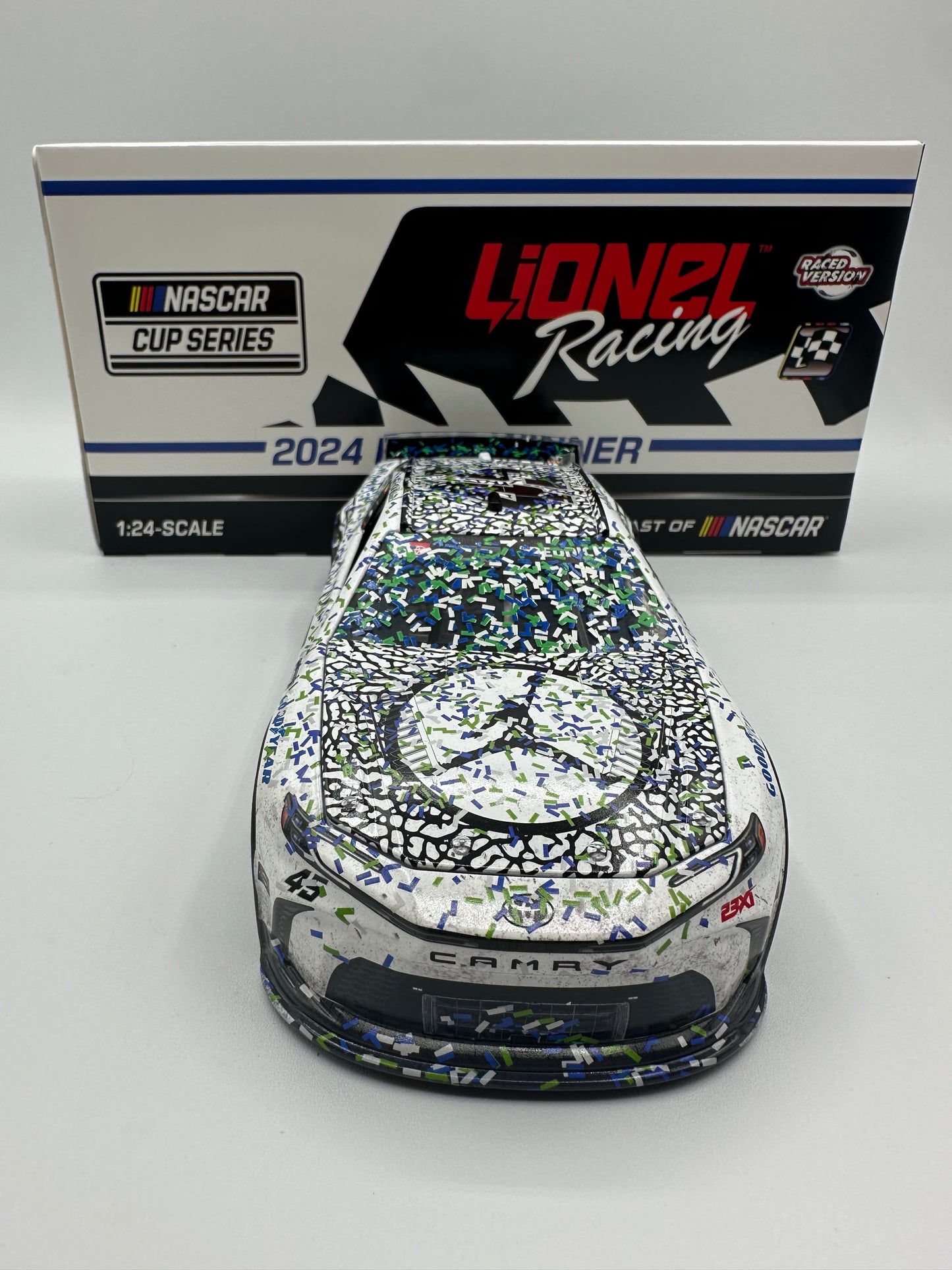 *Tyler Reddick 2024 Jordan Brand White Talladega Race Win 1:24 Nascar Cup Series Diecast