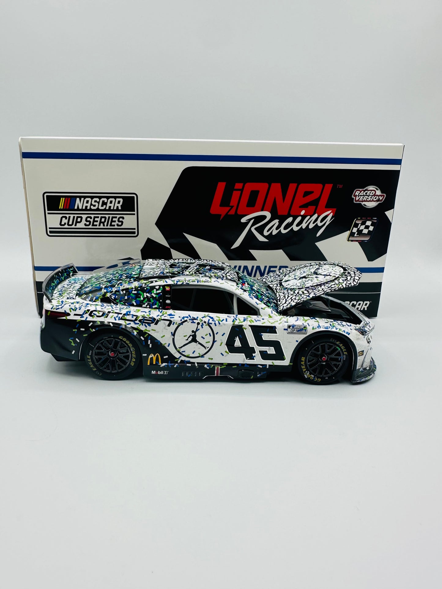 *Tyler Reddick 2024 Jordan Brand White Talladega Race Win 1:24 Nascar Cup Series Diecast