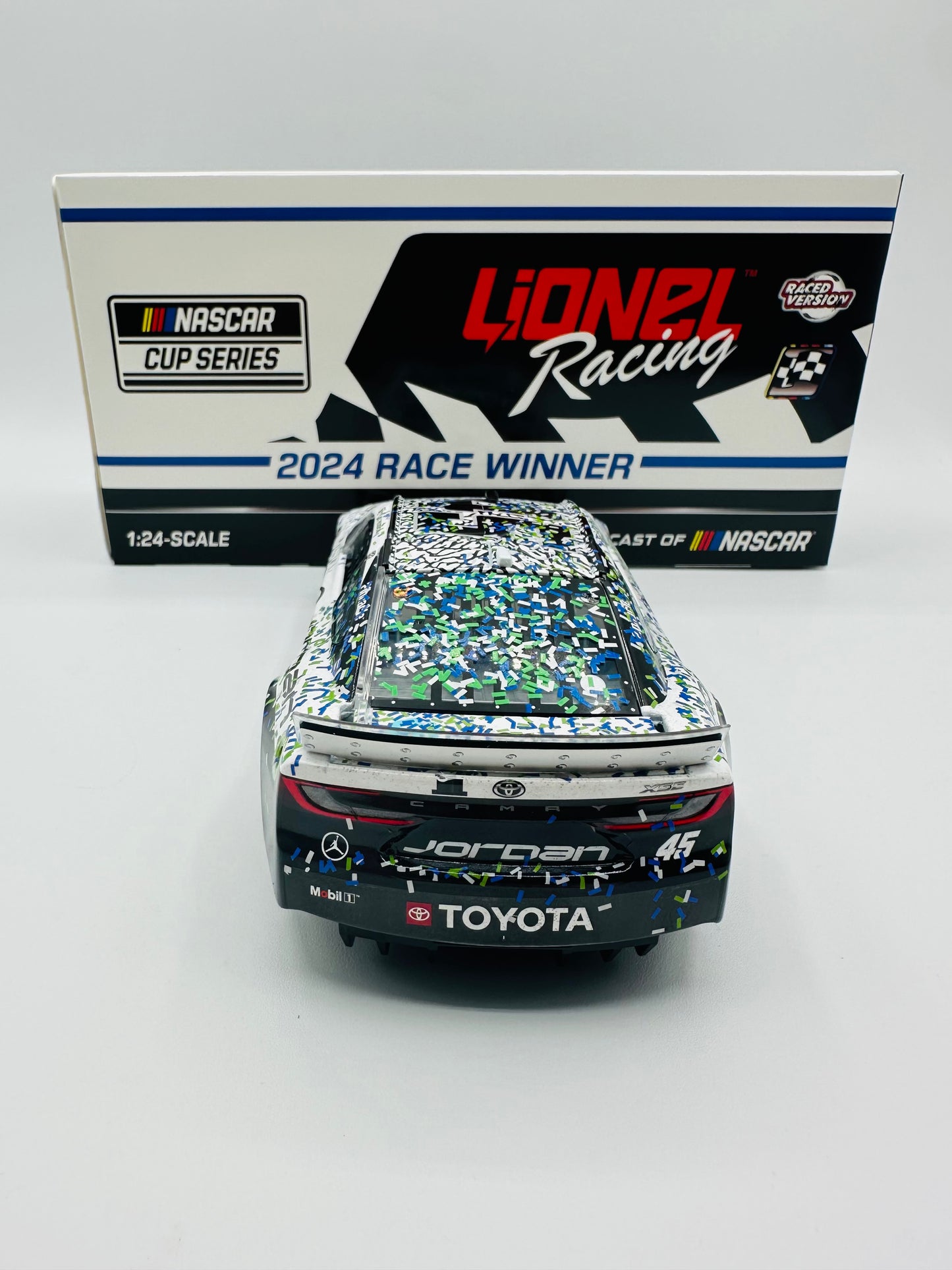 *Tyler Reddick 2024 Jordan Brand White Talladega Race Win 1:24 Nascar Cup Series Diecast