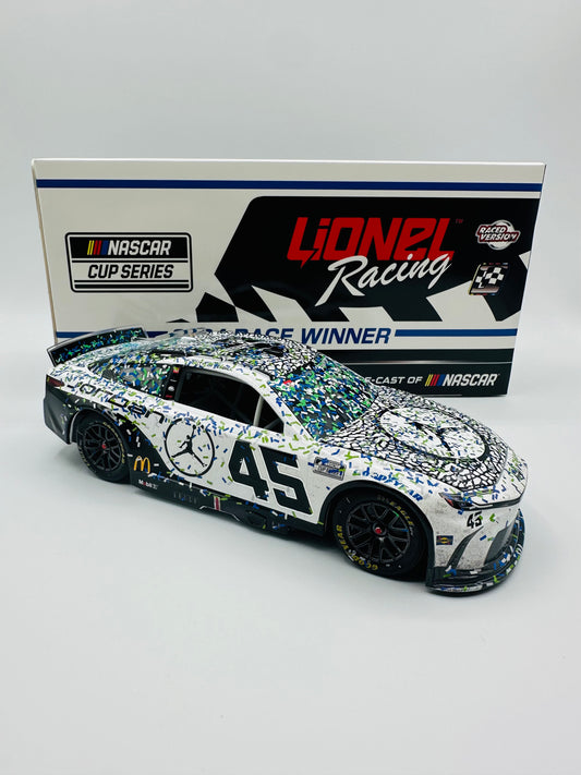 *Tyler Reddick 2024 Jordan Brand White Talladega Race Win 1:24 Nascar Cup Series Diecast