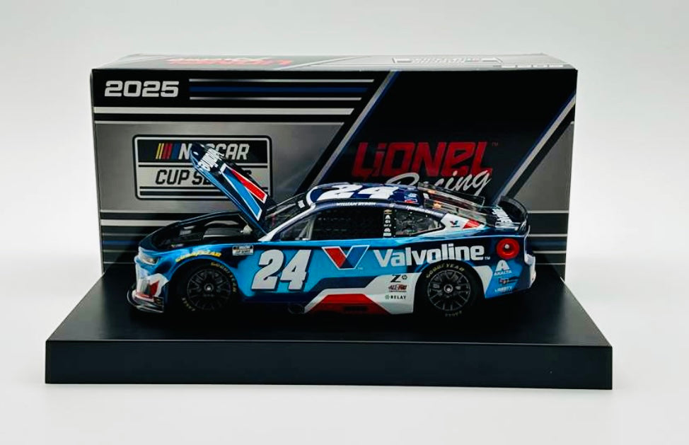 William Byron 2025 Valvoline 1:24 Color Chrome Nascar cup Series Diecast