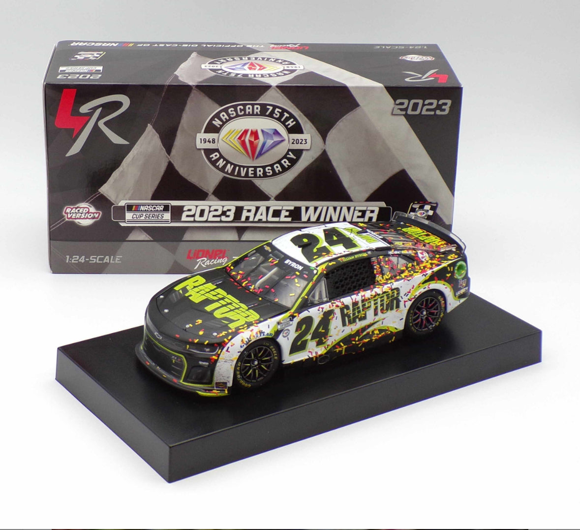 William Byron 2023 Raptor Las Vegas Race Win 1:24 Nascar Cup Series Diecast