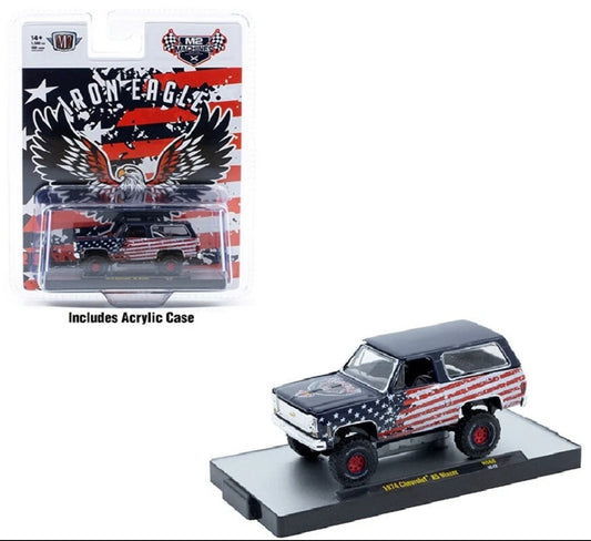 M2 Machines 1:64 1974 Chevrolet K5 Blazer “Iron Eagle” Model 31500-HS60-P2