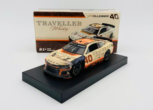 Justin Allgaier 2025 Traveller Whisky with Sound Base Race Version 1:24 Nascar Diecast