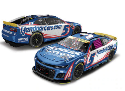 KYLE LARSON 2024 HENDRICKCARS.COM CHARLOTTE ROVAL RACED WIN 1:24 ARC DIECAST