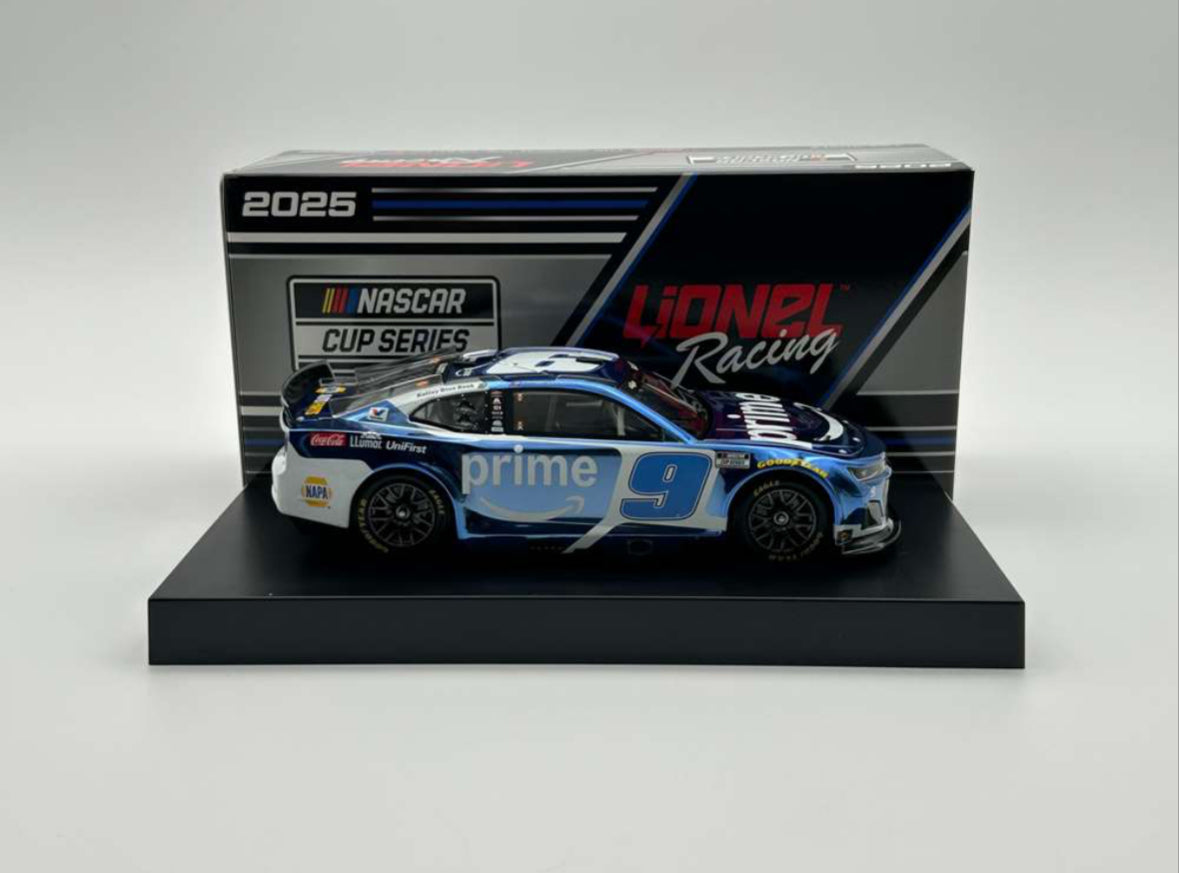 Chase Elliott 2025 Amazon Prime 1:24 Color Chrome Nascar Cup Series Diecast