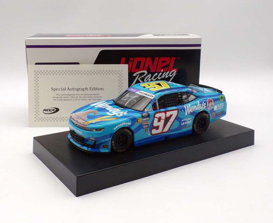 Shane Van Gisbergen Autographed 2024 Wendy's 1:24 Nascar Xfinity Series Diecast