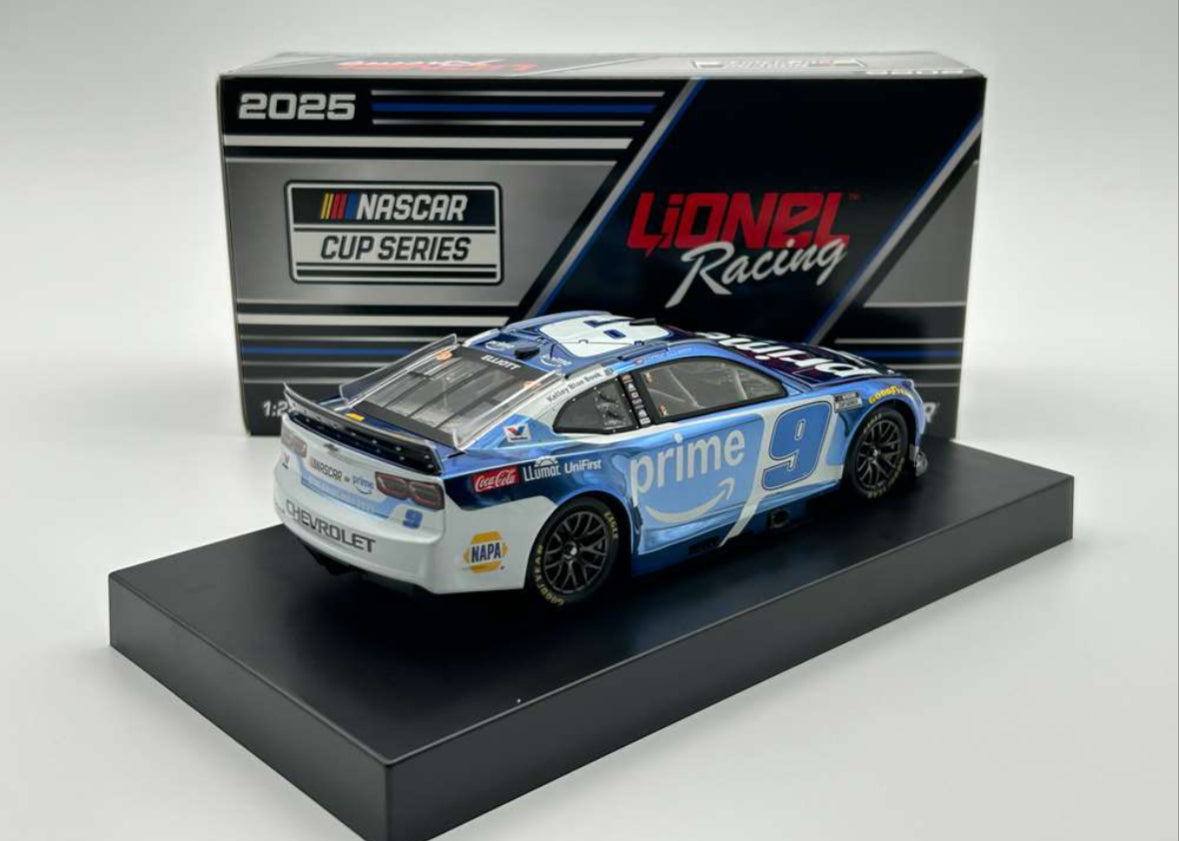Chase Elliott 2025 Amazon Prime 1:24 Color Chrome Nascar Cup Series Diecast