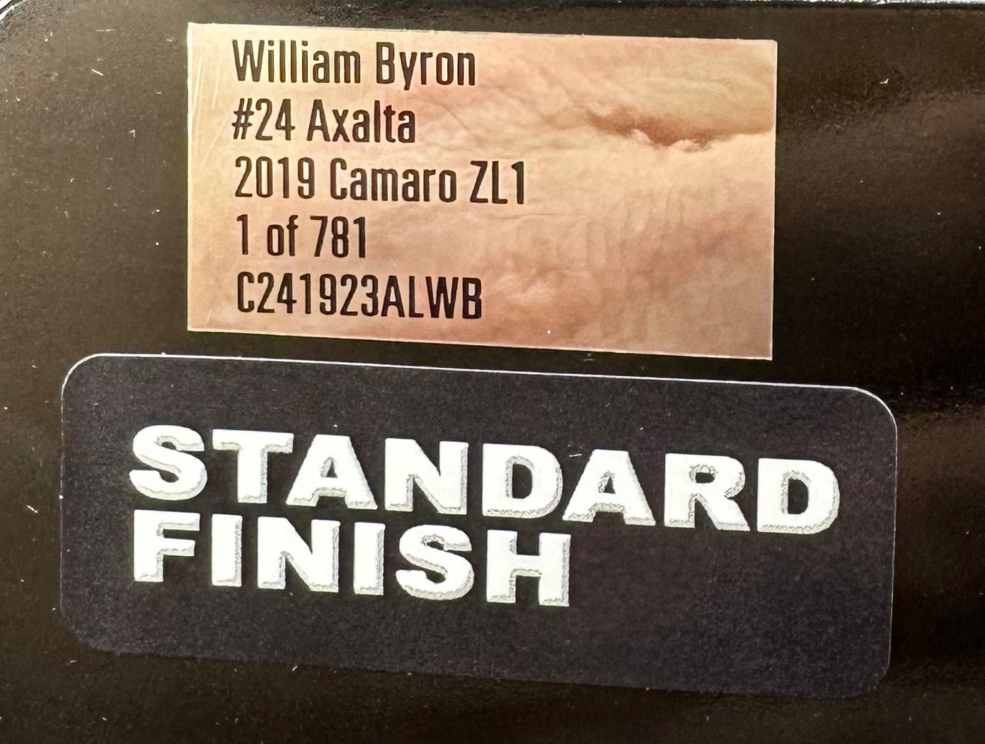 William Byron 2019 Axalta 1:24 Nascar Cup Series Diecast