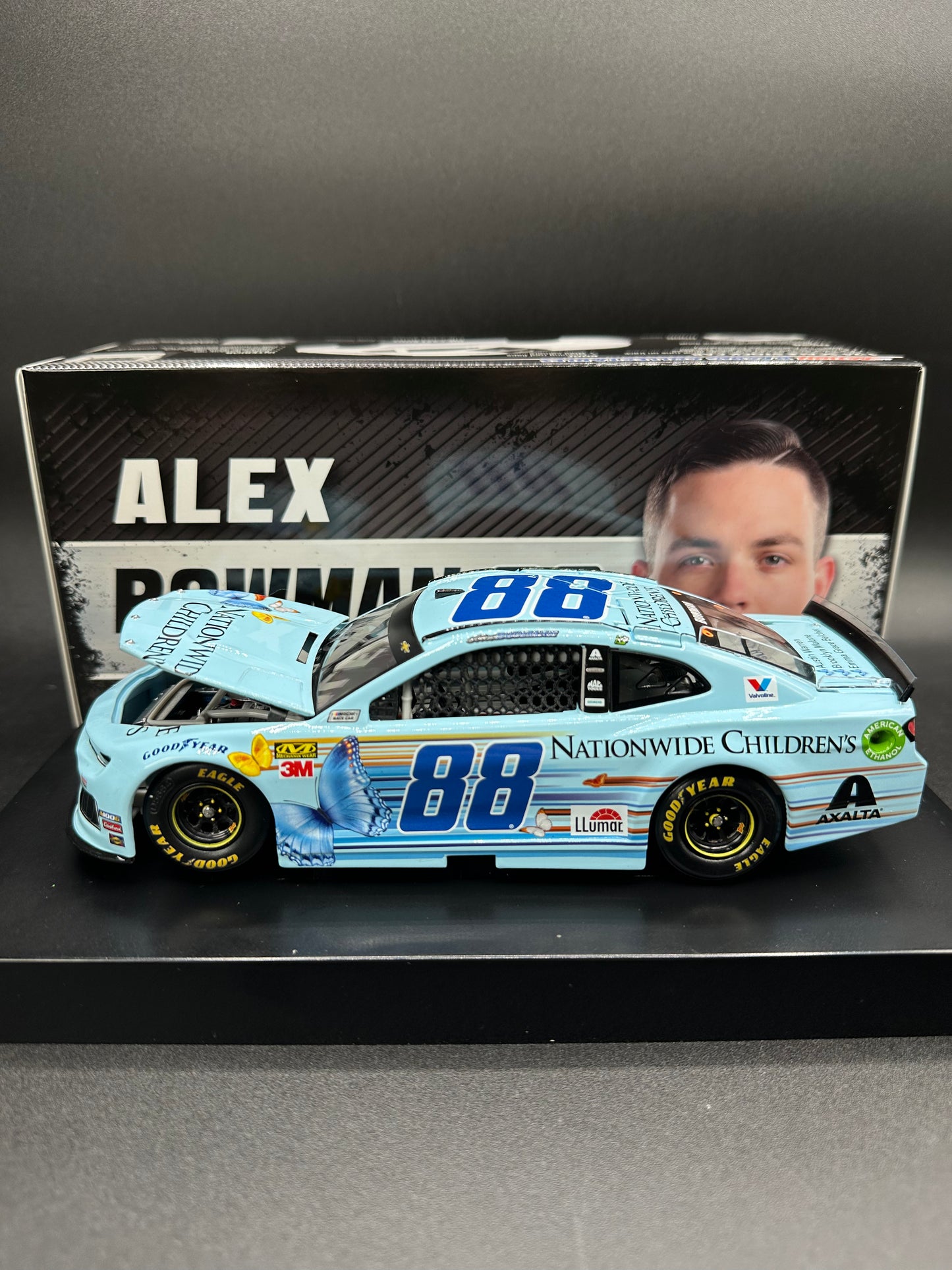 Alex Bowman Autographed 2019 Nationwide Children's Hospital 1:24 Nascar Cup Series