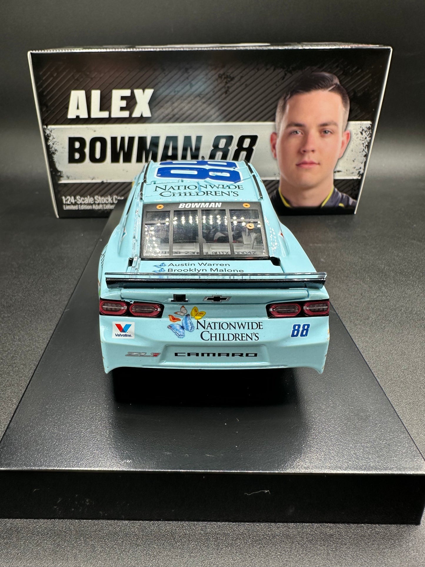 Alex Bowman Autographed 2019 Nationwide Children's Hospital 1:24 Nascar Cup Series