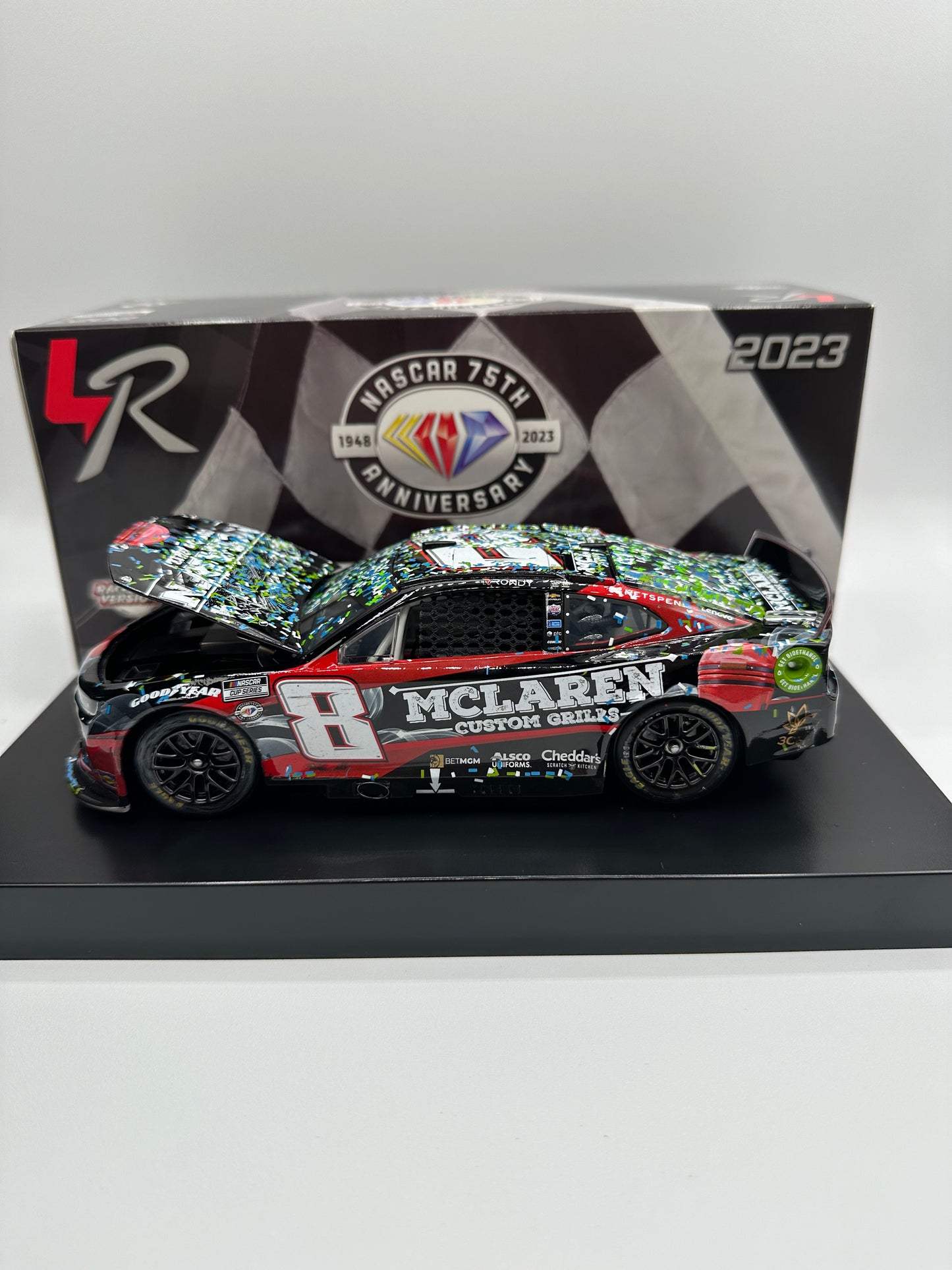 Kyle Busch 2023 McLaren Custom Grills Talladega Race Win 1:24 Nascar Cup Series Diecast