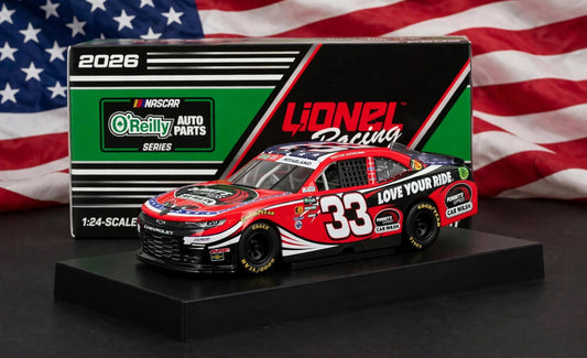 CLEETUS MCFARLAND 2026 TOMMY'S EXPRESS CAR WASH 1:24 ARC DIECAST