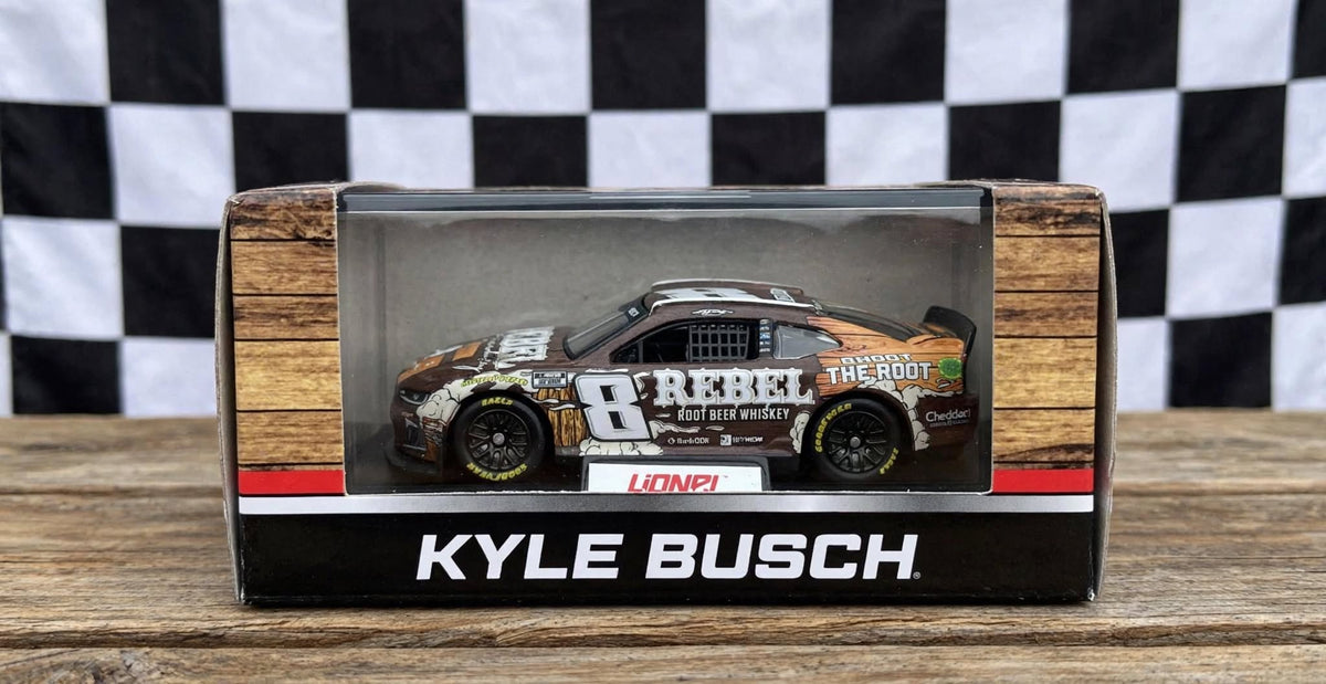 Kyle Busch 2026 Lionel Racing #8 Rebel Root Beer Whiskey Chevy Camaro 1/64