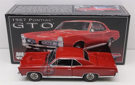 1967 Regimental Red GTO 1:24 University of Racing Nascar Diecast