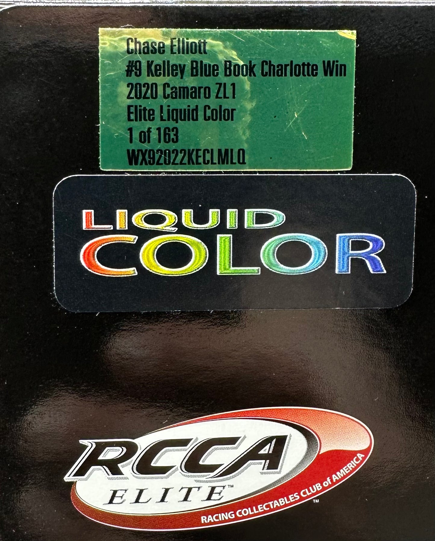 Chase Elliott 2020 Charlotte Win Liquid Color RCCA Elite NASCAR Cup Series