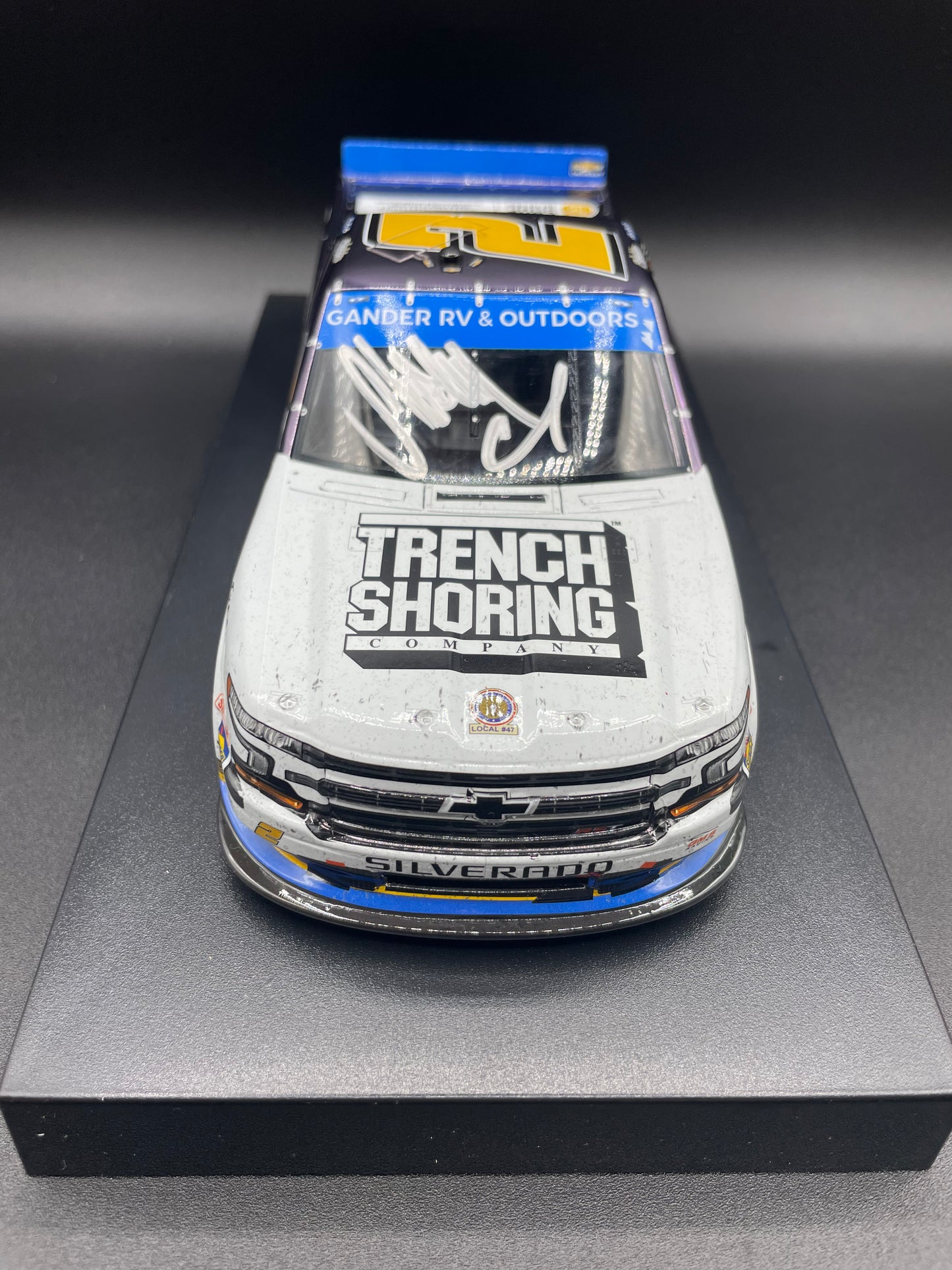 Sheldon Creed Autographed 2020 Chevy Accessories Phoenix Playoff Race Win 1:24 Color Chrome Nascar Truck Series